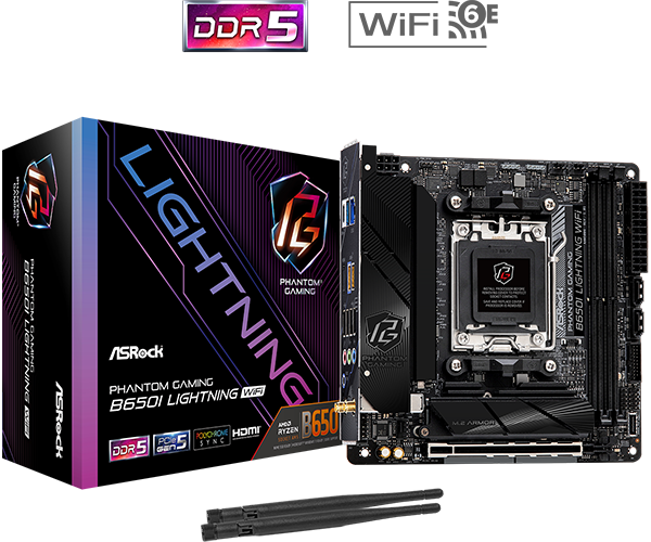 ASRock B650I LIGHTNING WIFI マザーボード ASRock | B650I Lightning WiFi